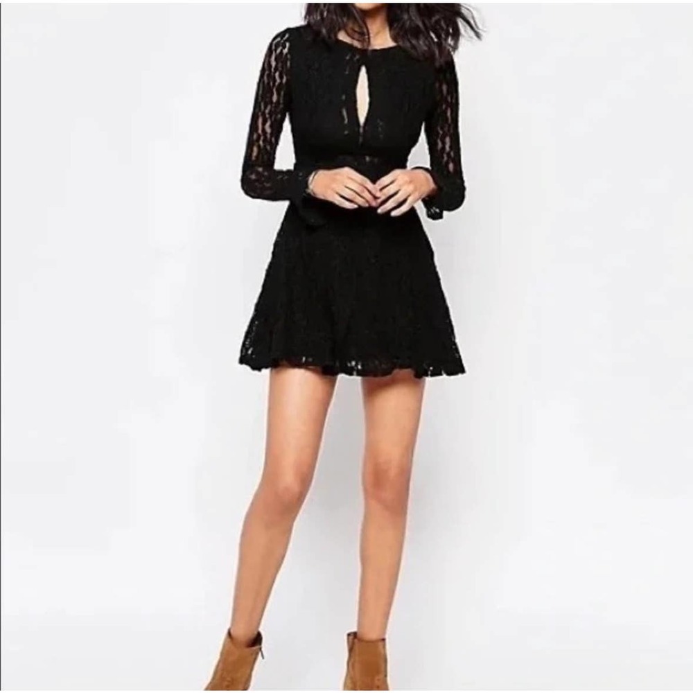 Free People Teen Witch Lace Dress Small - Picture 2 of 10